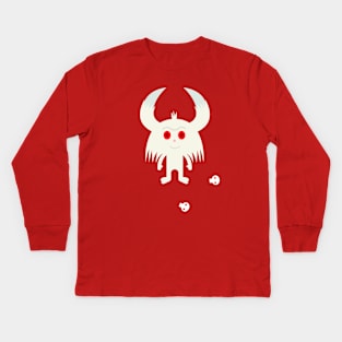 Skull collector character Kids Long Sleeve T-Shirt